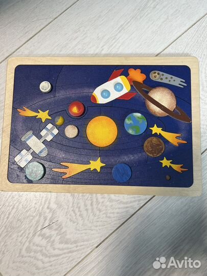 Настольные игры и деревянные пазлы