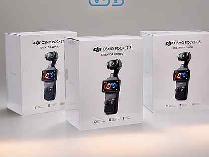 DJI osmo Pocket 3 Creator Combo в наличии