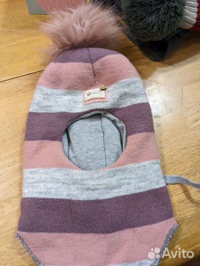 Шлем зимний для девочки