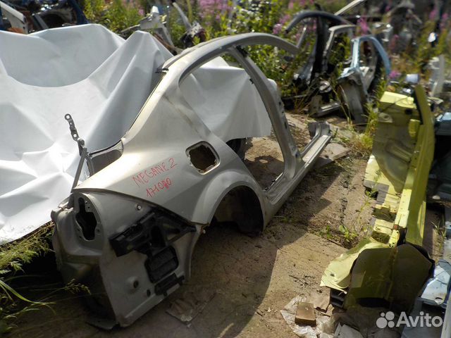 Боковина кузова renault megane 2 правая