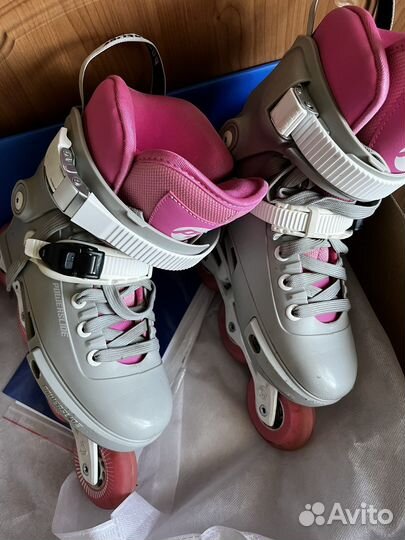 Ролики Powerslide Next SL Pink 80, размер 38-39