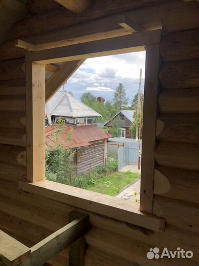 Срубы домов, бань