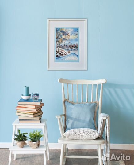 Картина акварелью 