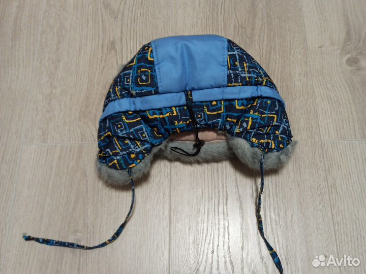 Шапка для мальчика зима, размер 44
