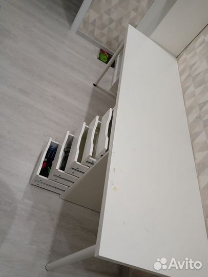 Письменный стол с ящиками IKEA + шкаф для вещей