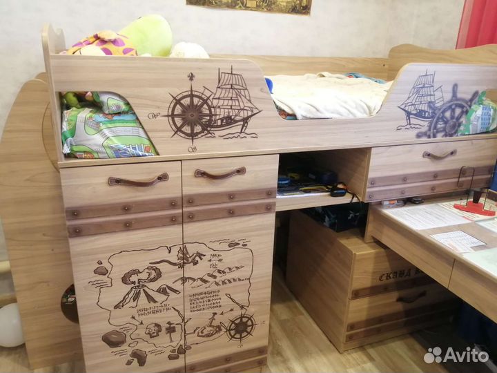 Детская кровать - чердак 