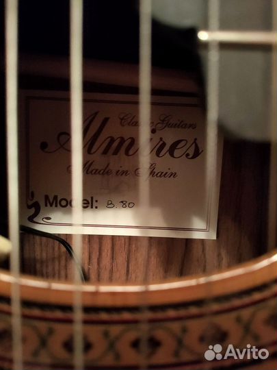 Классическая гитара Almires b 80