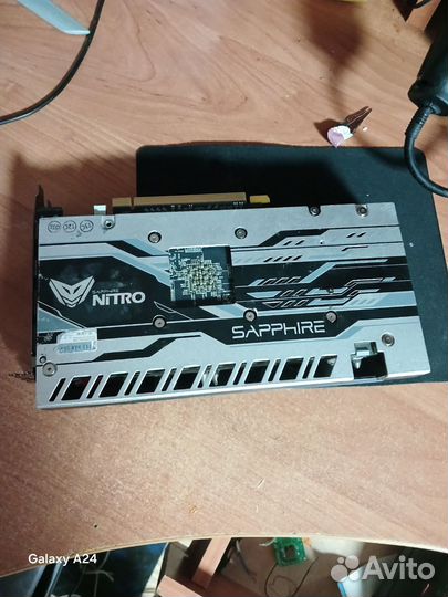 Видеокарта rx580 8gb sapphire nitro