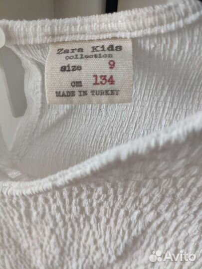 Блузка zara 134