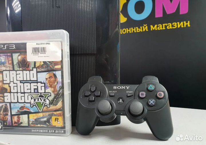 Игровая приставка PS3 slim 320gb