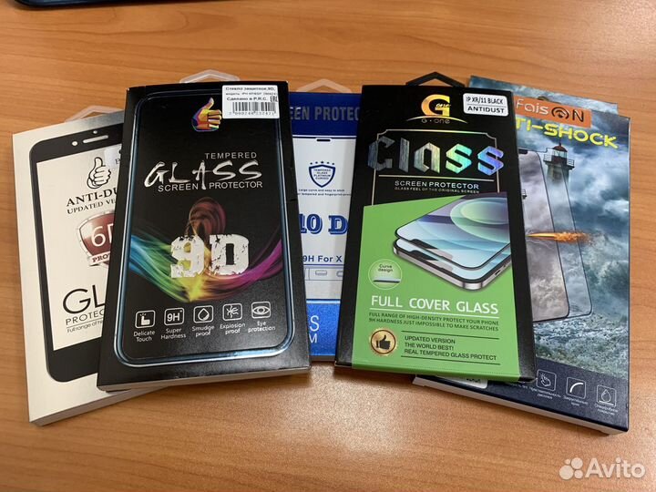 Защитные стекла для iPhone