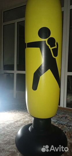Боксерская груша детская напольная