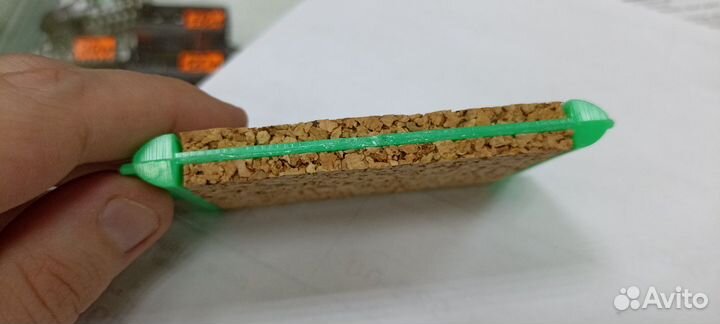 Мотовило для поводков пробковое 100х56мм