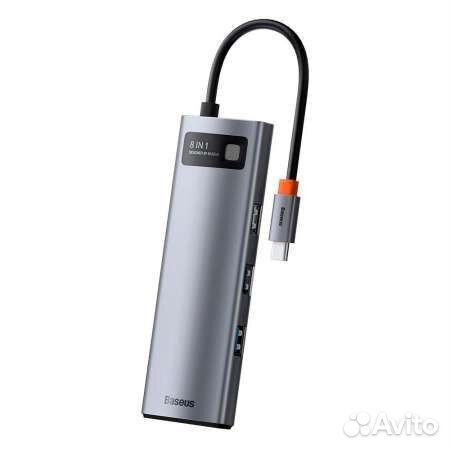 Концентратор хаб baseus 8 в 1
