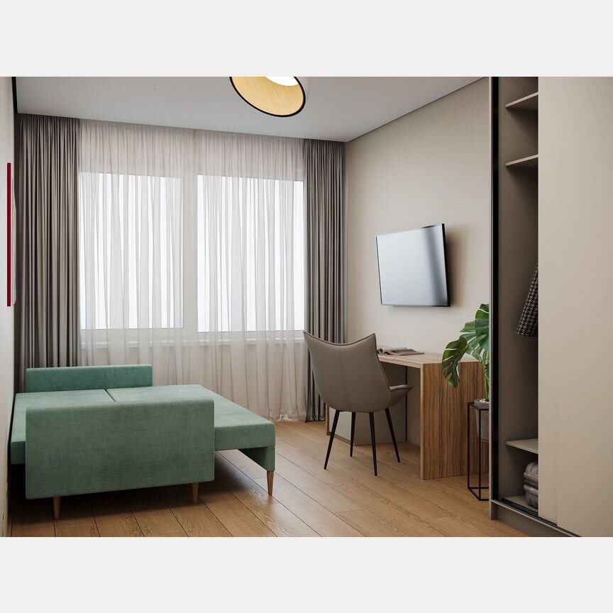 3-к. апартаменты, 67,4 м², 18/24 эт.
