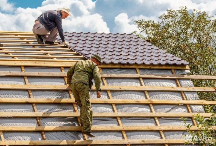 Кровельные работы, замена кровли, ремонт крыш