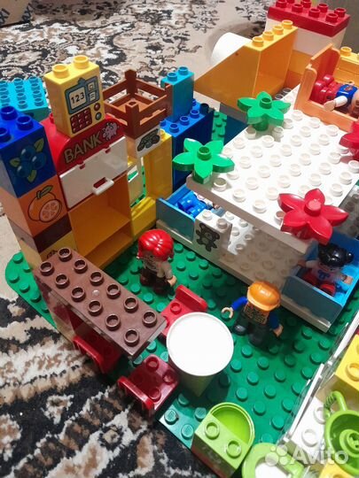 Lego duplo дом и машина