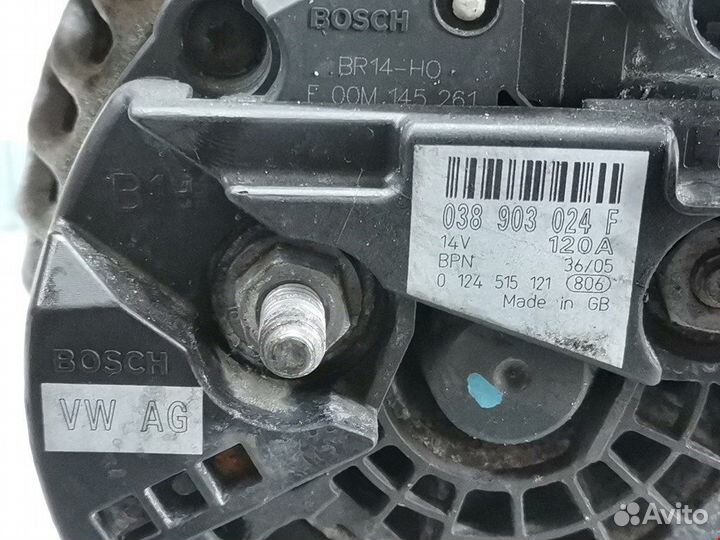 Генератор для Audi TT 8N 038903024F