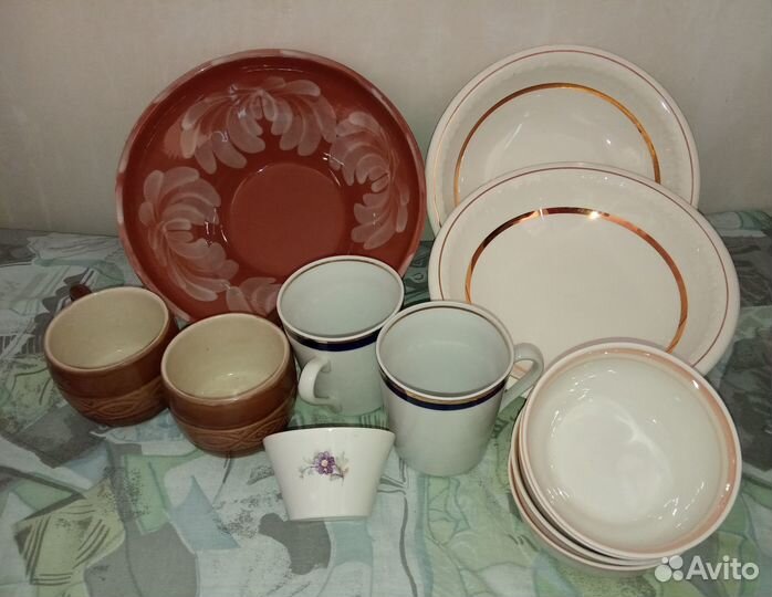 Стеклянная, хрустальная,керамическая посуда