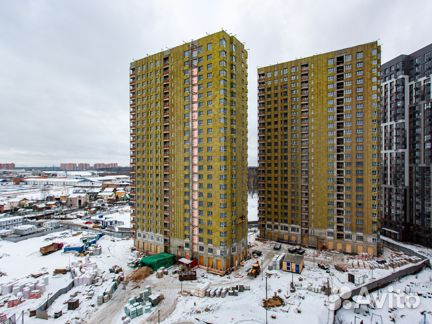 Ход строительства ЖК «Одинград. Квартал «Семейный» 1 квартал 2024