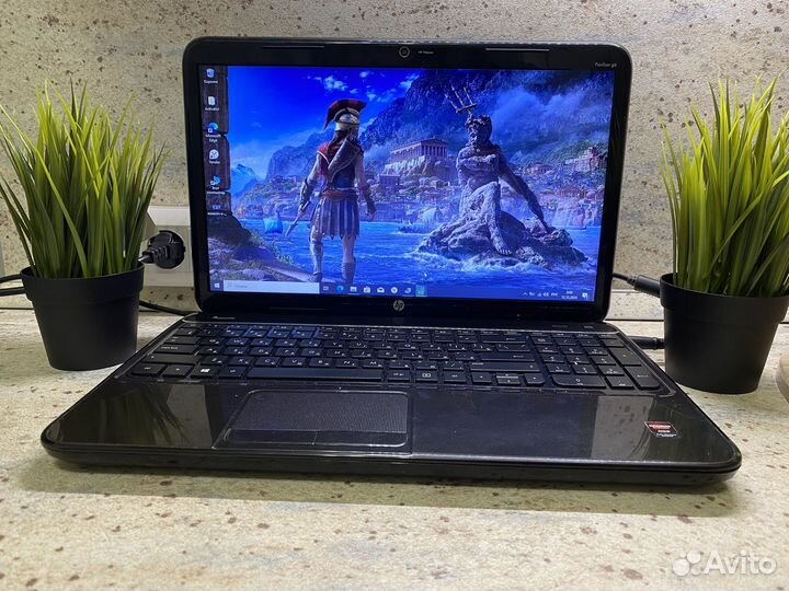 Шустрый Ноутбук HP 2 видеокарты