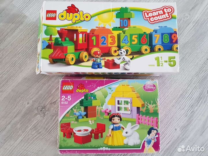 Lego duplo 10558 и 6152