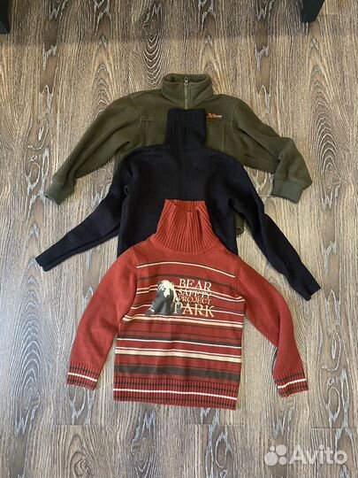 Одежда пакетом для мальчика 110 116