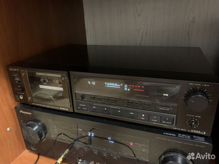 Дека кассетная sony ts-k 555 es II