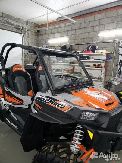 Лобовое стекло с дворником для Polaris RZR1000