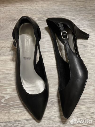 Туфли лодочки черные 36