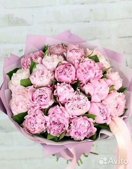 Пионы Букет пионов
