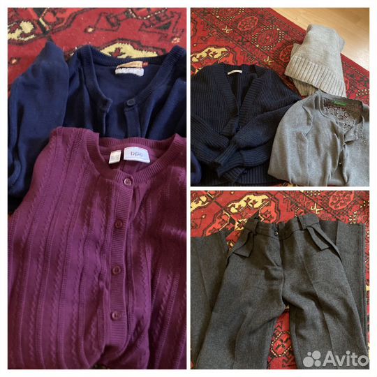 Школьные вещи пакетом для девочки 134 140(146)