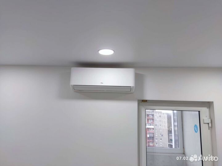 Кондиционер + установка
