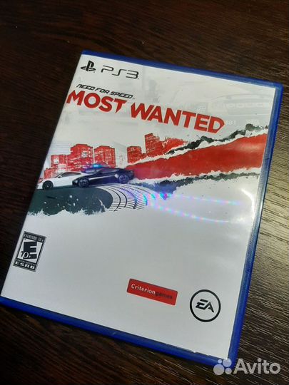 Need for Speed Most Wanted PS3 Русская версия
