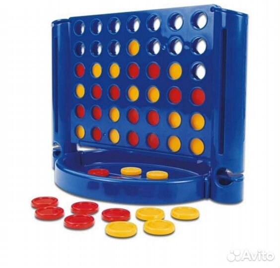 Hasbro Games Настольная игра 4 в ряд. Новая