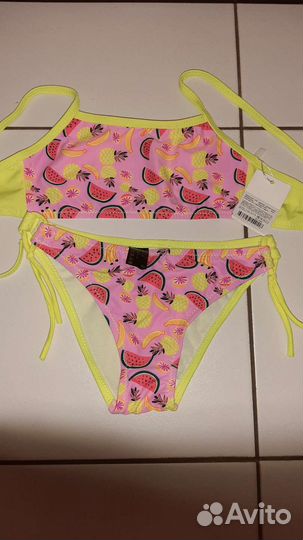 Купальник для девочки раздельный новый