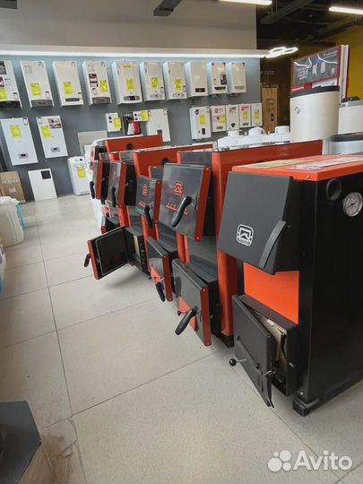 Твердотопливный котел