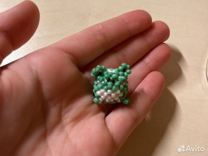 Мини амигуруми из бисера