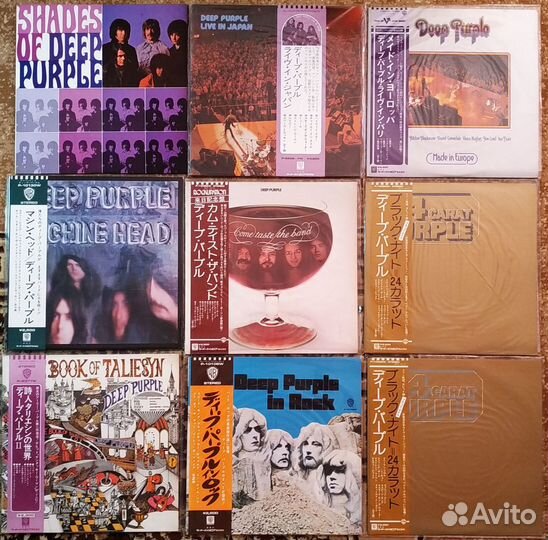 Винил Deep Purple японский japan
