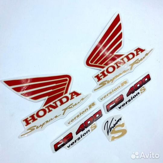 Комплект наклеек honda CB400 S разные цвета