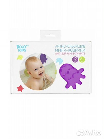Развивающие коврики для ванны Roxy kids