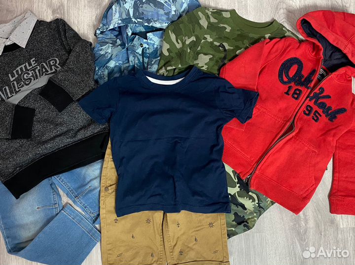 Детские вещи пакетом на мальчика 98 104