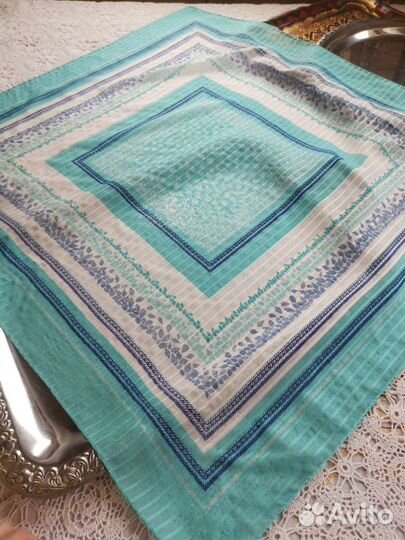 Винтаж платок нежные тона