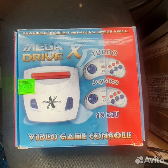 Игровая приставка Sega mega drive 2(новая)