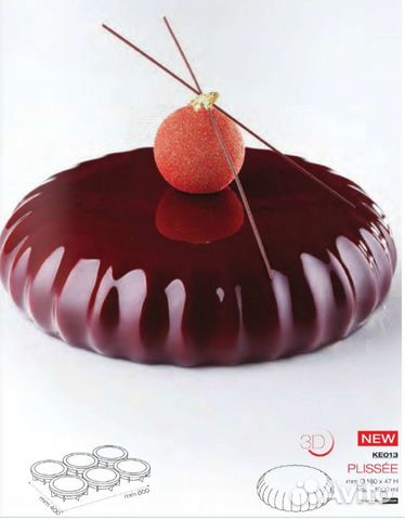 Силиконовая форма 3D, Pavoni