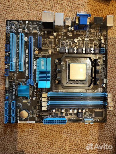 Материнские платы нерабочие с процессорами