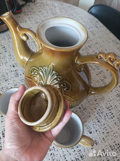 Кувшин и две кружки керамика СССР