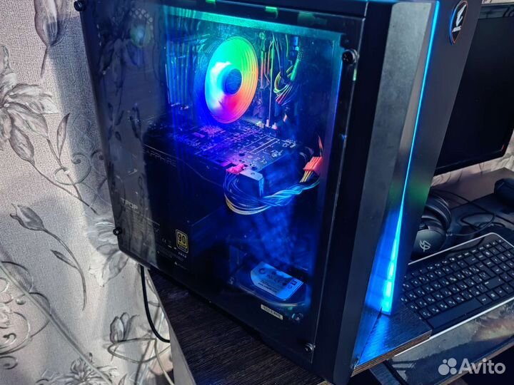 Новый игровой пк /E5-2640/ 16gb /RX 470 8Gb/1Tb