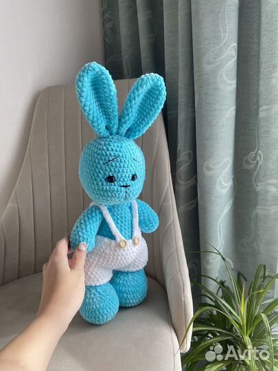 Мягкая игрушка Вязаный заяц