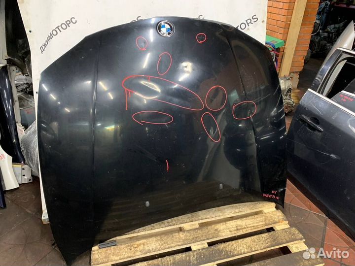 Капот BMW 1-series E87 бмв 1 серии Е87 с дефектами